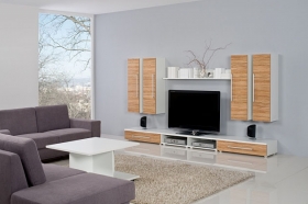 Menší fotografie obývací stěny - Obývací pokoj 2