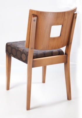 Menší fotografie dřevěné židle - 313 185 zadní pohled